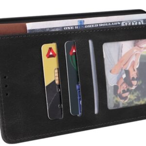 ENKAY Samsung Galaxy A13 4G Simple Suction Closure Θήκη Βιβλίο - Black