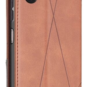 Binfen Color Samsung Galaxy A13 4G Prismatic Invisible Magnetic Θήκη Βιβλίο - Brown