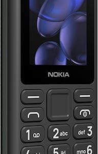Nokia 105 (2024) Dual SIM Κινητό Με Κουμπιά Με Ελληνικό Μενού Ελληνικής Αντιπροσωπείας Μαύρο