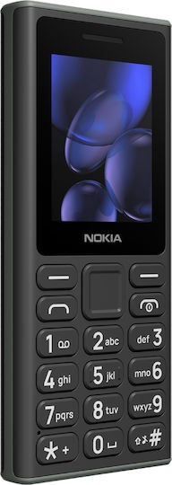 Nokia 105 (2024) Dual SIM Κινητό Με Κουμπιά Με Ελληνικό Μενού Ελληνικής Αντιπροσωπείας Μαύρο