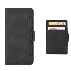 Tel1 Xiaomi Redmi 15C 4G / 5G / Poco C85 Skin Feel Calf Texture Card Slots Θήκη Βιβλίο - Black