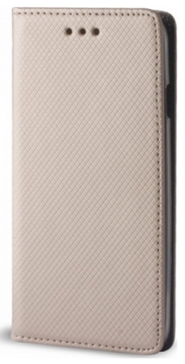 Tel1 Honor 10 Smart Magnet Θήκη Βιβλίο - Gold