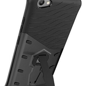 Forcell Honor 10 Colorcase Sniper with Kick Stand Θήκη Σκληρή - Black Grey