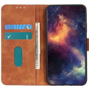 KHAZNEH Honor 9X Lite Texture Horizontal Flip Θήκη Βιβλίο - Brown