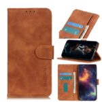 KHAZNEH Honor 9X Lite Texture Horizontal Flip Θήκη Βιβλίο - Brown