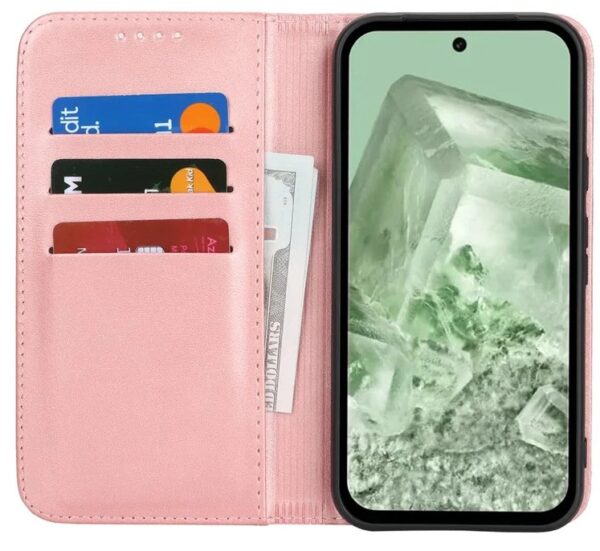 Tel1 Xiaomi Redmi 8A Smart Magnetic Θήκη Βιβλίο - Pink