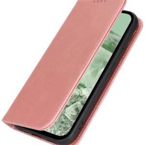 Tel1 Xiaomi Redmi 8A Smart Magnetic Θήκη Βιβλίο - Pink