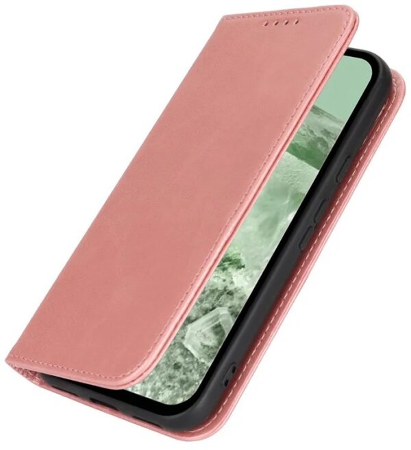 Tel1 Xiaomi Redmi 8A Smart Magnetic Θήκη Βιβλίο - Pink