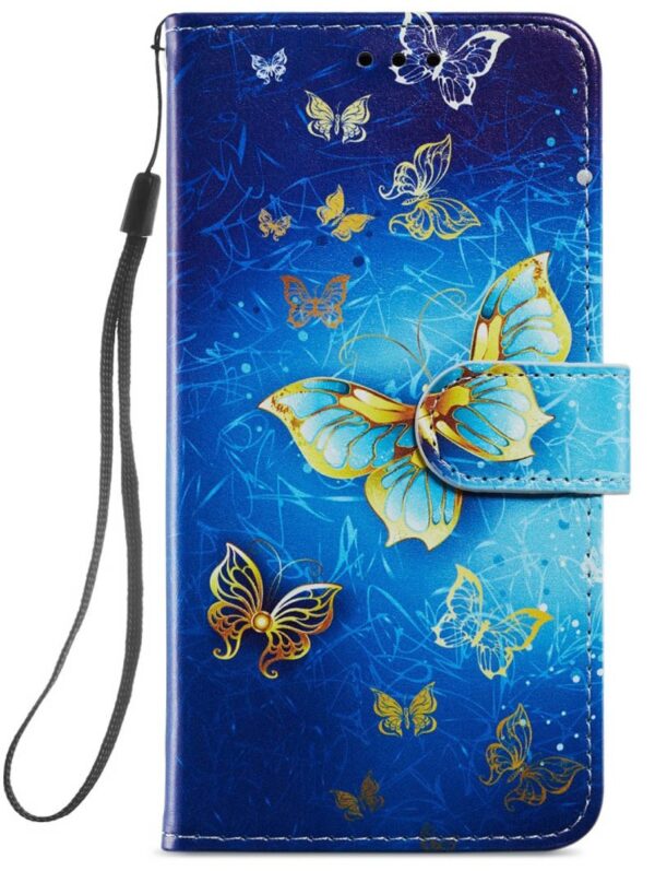 Tel1 Xiaomi Redmi Note 10 4G / Note 10S / Poco M5s Colored Drawing Pattern Θήκη Βιβλίο με Σχέδιο