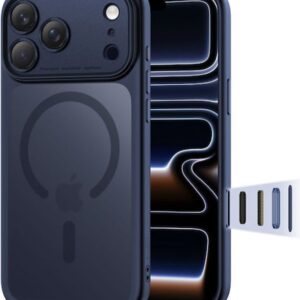 Tech - Protect iPhone 17 Pro Magpeak MagSafe CC Θήκη Σιλικόνης - Deep Blue