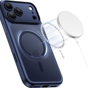 Tech - Protect iPhone 17 Pro Magpeak MagSafe CC Θήκη Σιλικόνης - Deep Blue