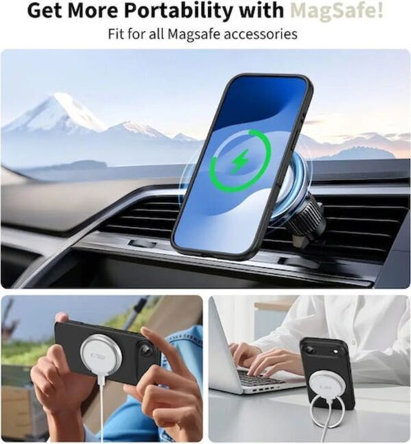 Tech - Protect iPhone 17 Air MagSafe Θήκη Σιλικόνης - Black