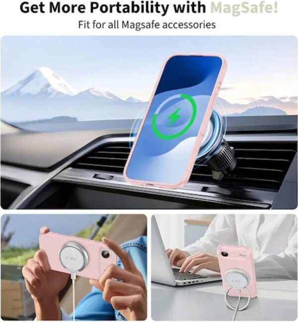 Tech - Protect iPhone 17 Air MagSafe Θήκη Σιλικόνης - Pink