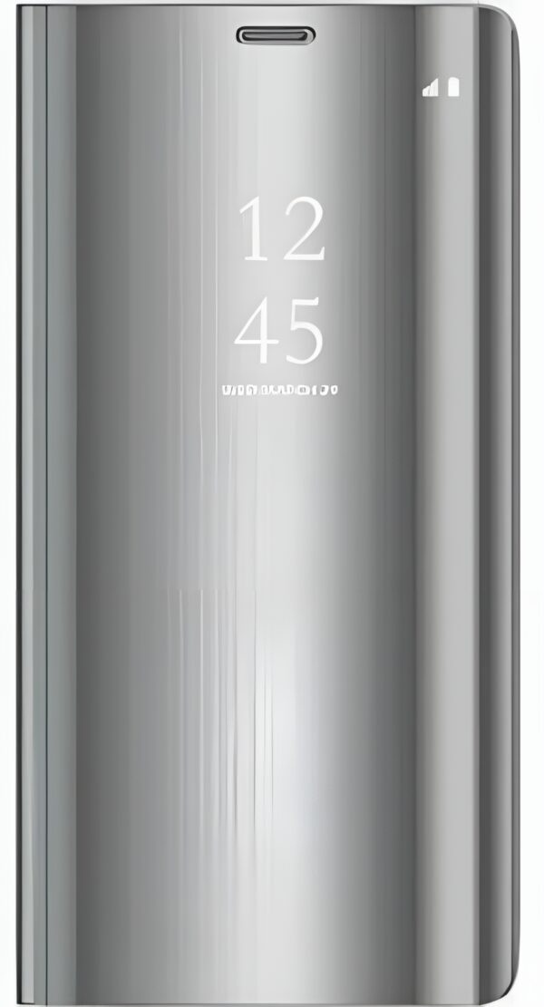 Tel1 Xiaomi Mi 10T Lite Clear View Θήκη Βιβλίο - Silver