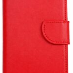 Tel1 Samsung Galaxy A20e Magnetic Closure Soft Interior Θήκη Βιβλίο - Red