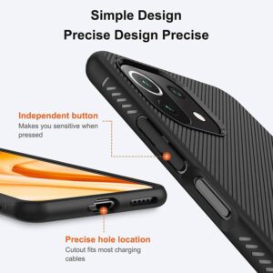 Lenuo Xiaomi Mi 10 Lite Twill Texture Θήκη Σιλικόνης - Black