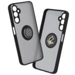 Techsuit Glinth Samsung Galaxy A05s Θήκη Με Πλαίσιο Σιλικόνης Φιμέ - Βlack