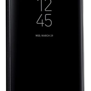 Tel1 iPhone 11 Pro Clear View Stand Θήκη Βιβλίο - Black