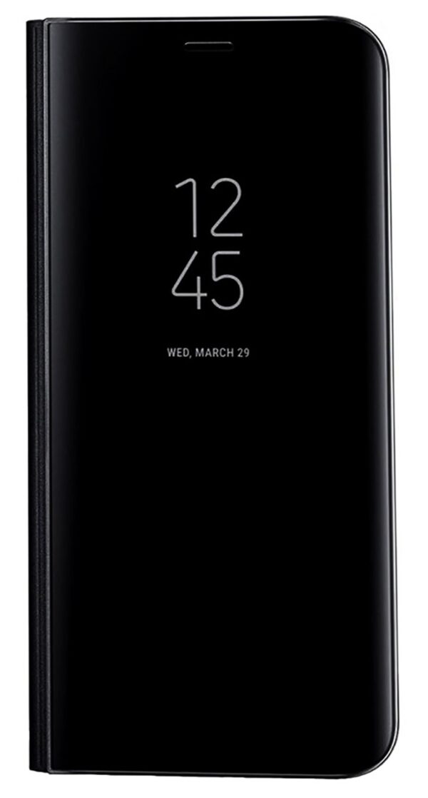 Tel1 iPhone 11 Pro Clear View Stand Θήκη Βιβλίο - Black