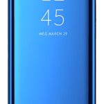 Tel1 iPhone 11 Pro Clear View Stand Θήκη Βιβλίο - Blue