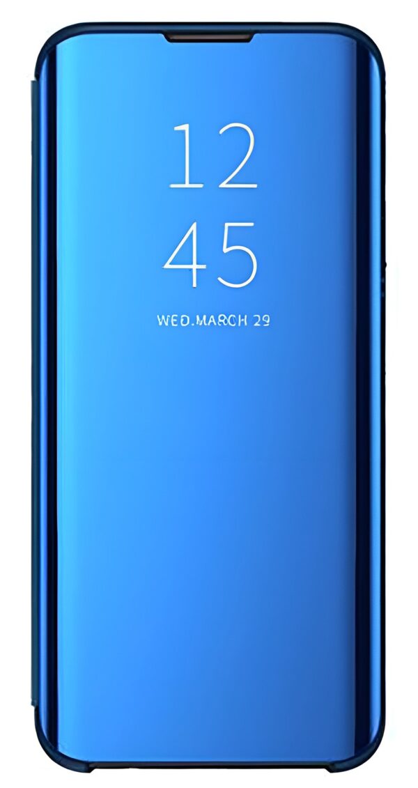 Tel1 iPhone 11 Pro Clear View Stand Θήκη Βιβλίο - Blue