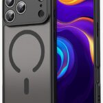 Techsuit iPhone 17 Pro Max MagSafe HaloFrost II Θήκη Σκληρή Φιμέ - Black