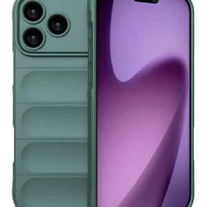 Techsuit iPhone 17 Pro Max Magic Shield Θήκη Σιλικόνης - Green