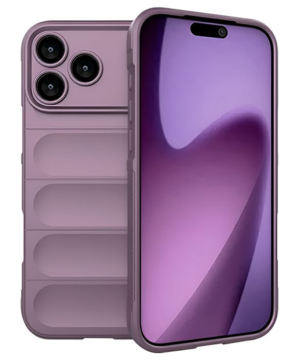 Techsuit iPhone 17 Pro Max Magic Shield Θήκη Σιλικόνης - Purple