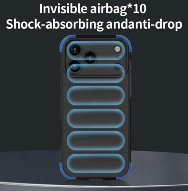 Techsuit iPhone 17 Pro Max Magic Shield Θήκη Σιλικόνης - Blue