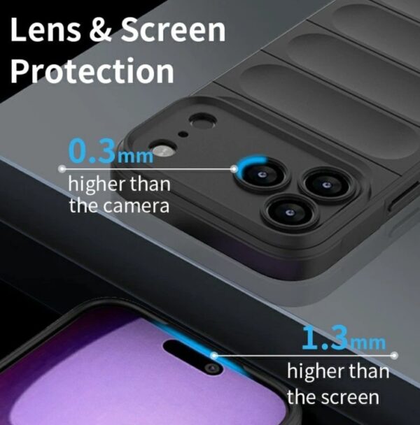 Techsuit iPhone 17 Pro Max Magic Shield Θήκη Σιλικόνης - Bordeaux