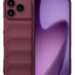 Techsuit iPhone 17 Pro Max Magic Shield Θήκη Σιλικόνης - Bordeaux