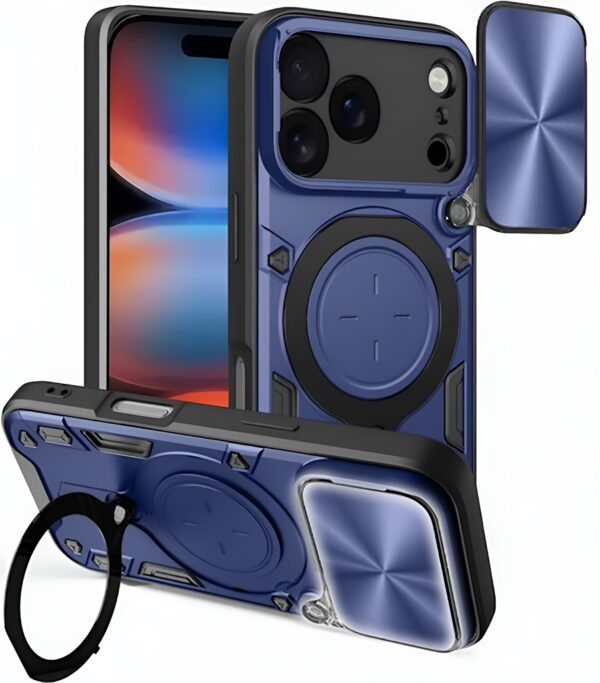 Techsuit iPhone 17 Pro Max Camguard Pro Θήκη Σκληρή - Blue