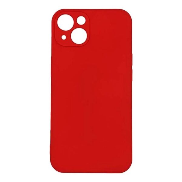 Forcell iPhone 13 Soft Silicone Θήκη Σιλικόνης - Red