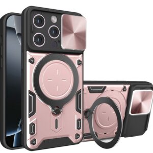Techsuit iPhone 16 Pro Camguard Pro Θήκη Σκληρή - Rose Gold