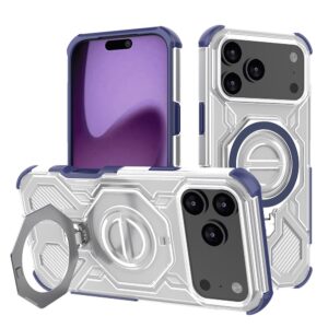 Techsuit iPhone 17 Pro Carbon Shield Pro Θήκη Σκληρή Διάφανη - Blue