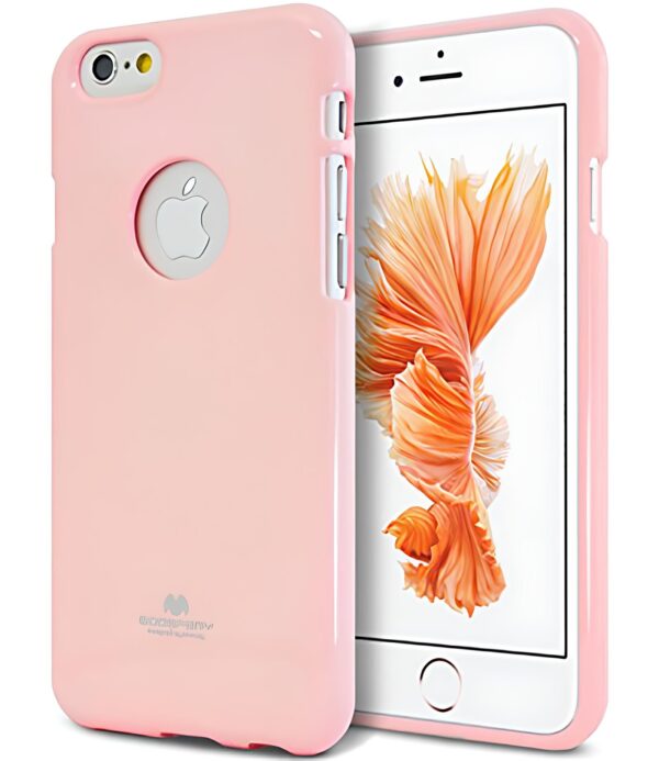 Goospery iPhone 6 Plus / 6s Plus iJelly Θήκη Σιλικόνης - Pink