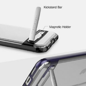 Goospery iPhone 6 Plus / 6s Plus Dream Bumper Stand ShockProof Θήκη Σιλικόνης - Black