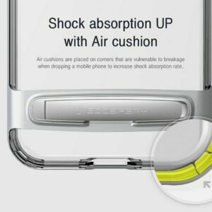 Goospery iPhone 6 Plus / 6s Plus Dream Bumper Stand ShockProof Θήκη Σιλικόνης - Black