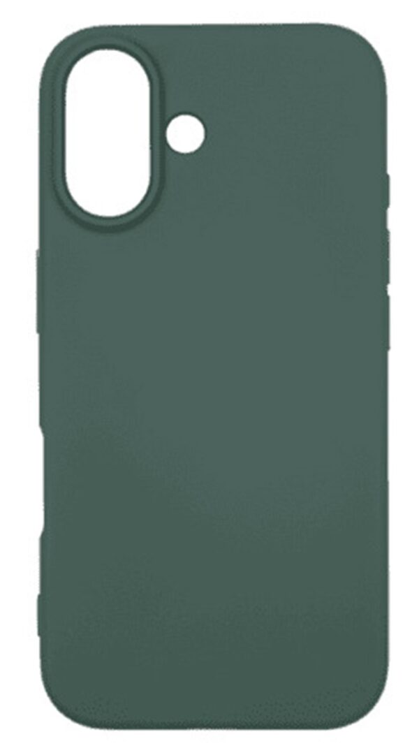 Forcell iPhone 16 Plus Soft Touch Θήκη Σιλικόνης - Green