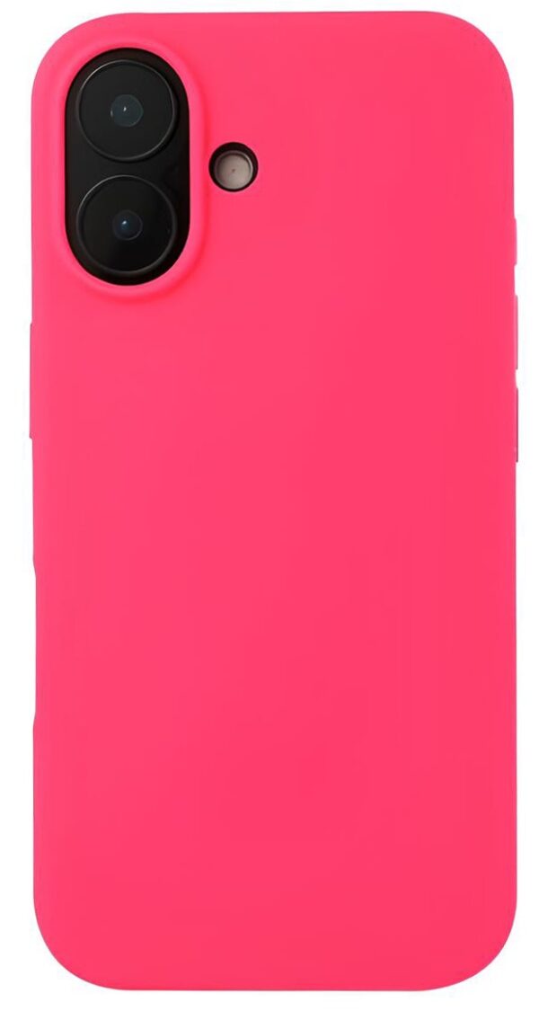 Forcell iPhone 16 Plus Soft Touch Θήκη Σιλικόνης - Fuchsia