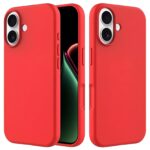 Forcell iPhone 16 Plus Soft Touch Θήκη Σιλικόνης - Red