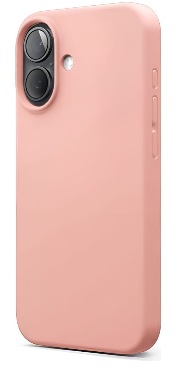 Forcell iPhone 16 Plus Soft Touch Θήκη Σιλικόνης - Rose