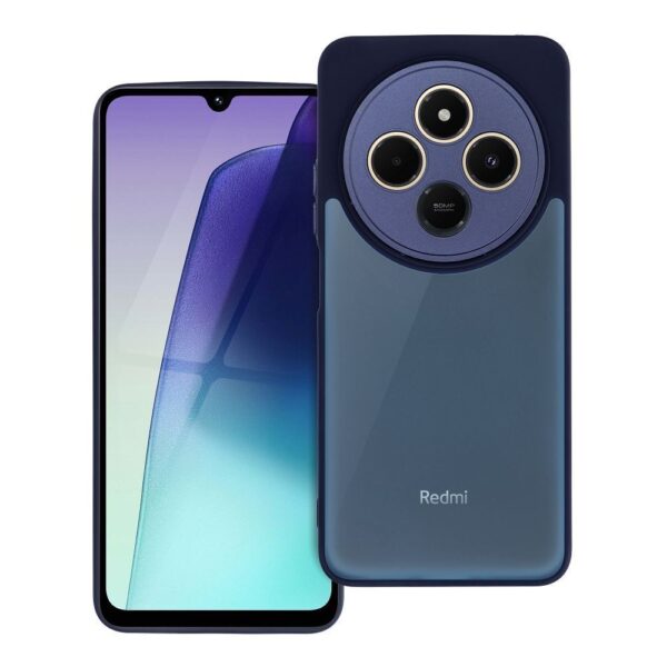 Forcell Xiaomi Redmi 14C / Poco C75 Variete Θήκη Σιλικόνης Φιμέ - Blue