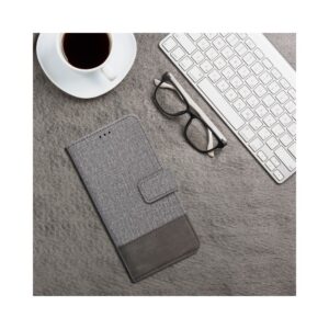 Tel1 Xiaomi Redmi 14C / Poco C75 Gomma Θήκη Βιβλίο - Grey