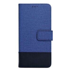 Tel1 Xiaomi Redmi 14C / Poco C75 Gomma Θήκη Βιβλίο - Blue