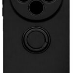 Forcell Xiaomi Redmi 14C 4G / Poco C75 Finger Grip Θήκη Σιλικόνης - Black