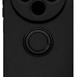 Forcell Xiaomi Redmi 14C 4G / Poco C75 Finger Grip Θήκη Σιλικόνης - Black