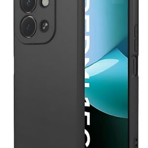 Forcell Xiaomi Redmi 15C 4G / Poco C85 Matte Θήκη Σιλικόνης - Black