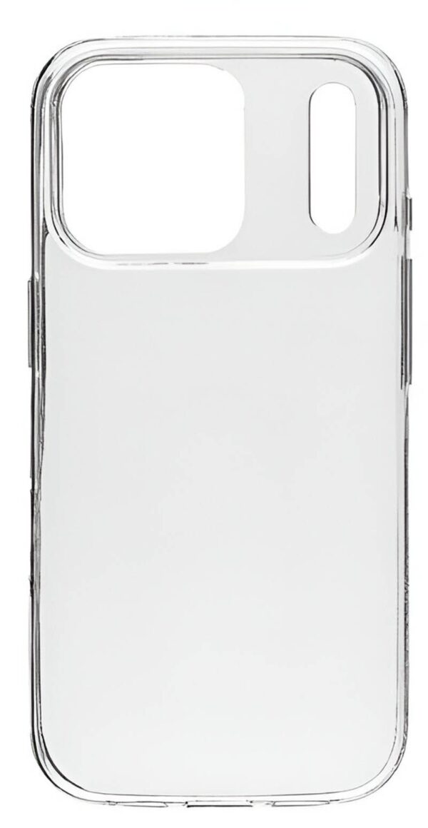 Forcell iPhone 17 Pro Max Θήκη Σιλικόνης TPU 1mm - Διάφανη