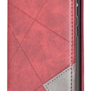 Binfen Color Xiaomi Redmi 15C 4G / 5G / Poco C85 Prismatic Invisible Magnetic Θήκη Βιβλίο - Bordeaux